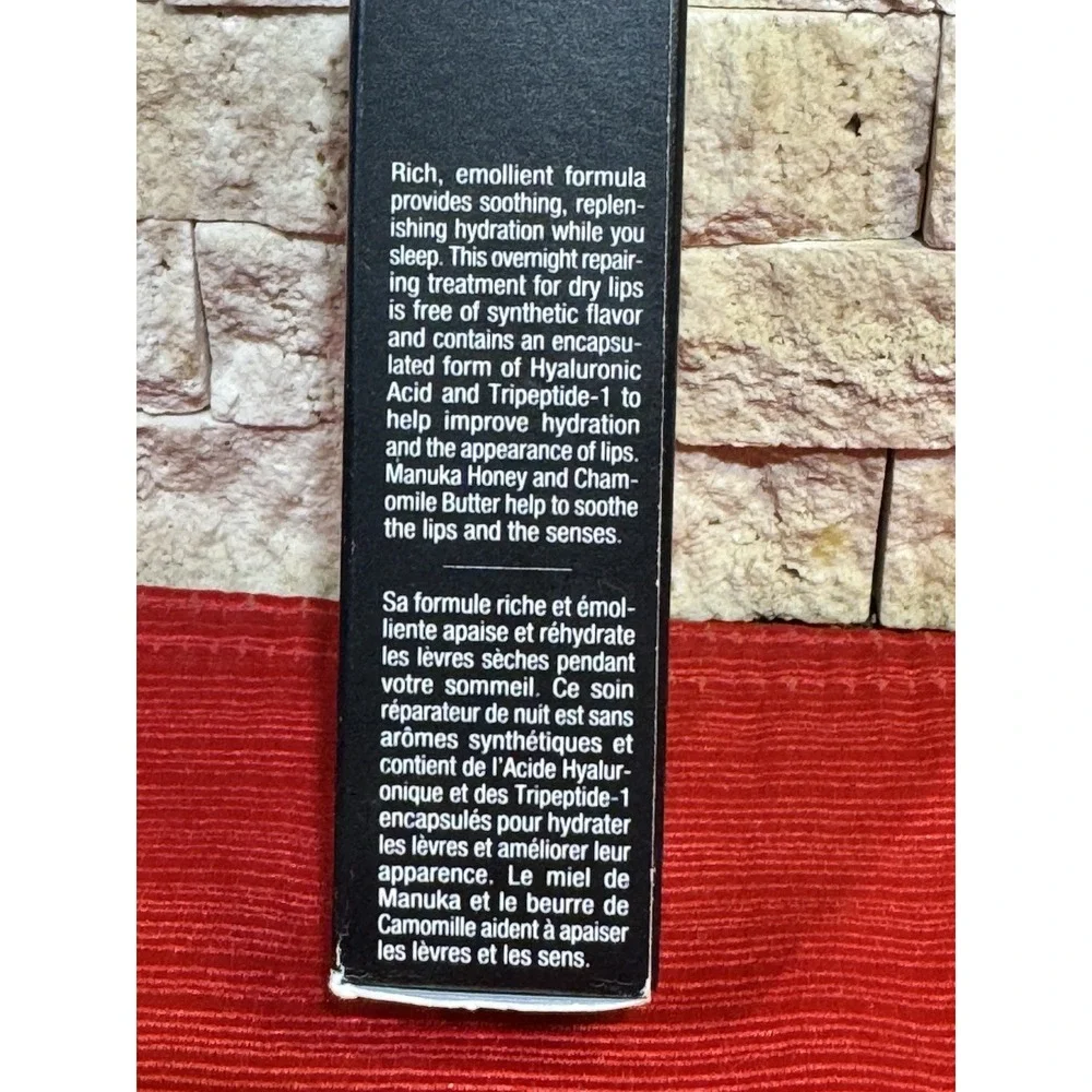 Jack Black NightMode Lip Treatment Hyaluronic Acid 7g 0.25oz Sample Size New NIB